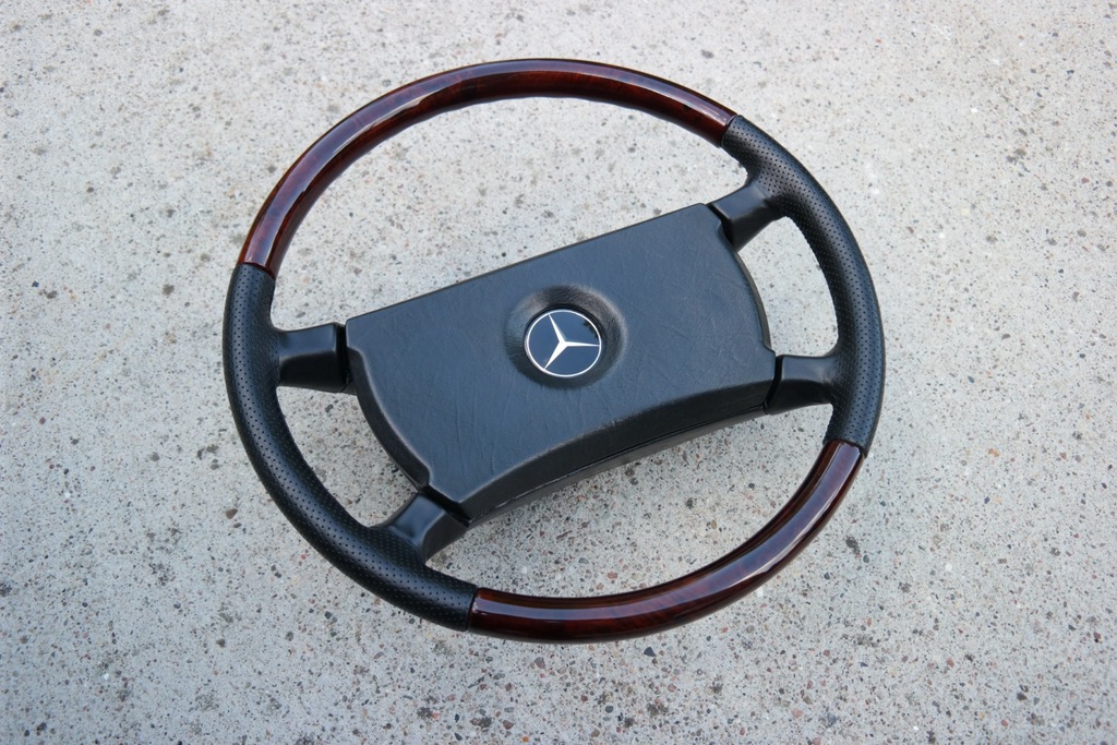 Drewno Kierownica Mercedes R107 W126 W124 Amg 7541399595 Oficjalne Archiwum Allegro