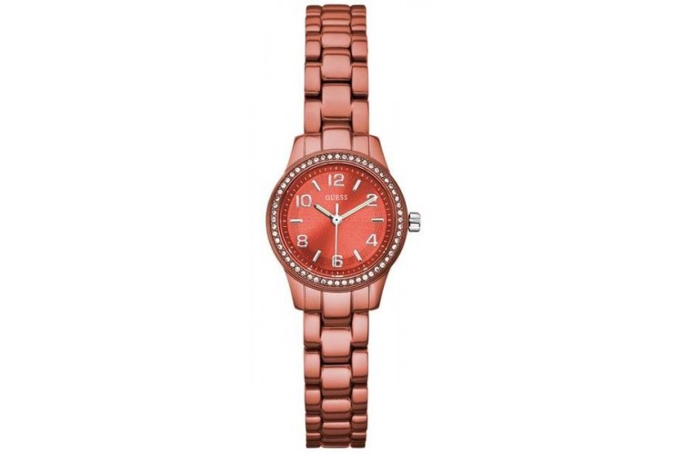 Kobiecy Metaliczny Zegarek GUESS