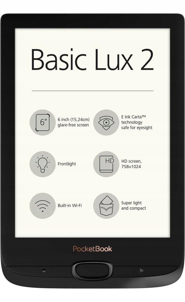 Czytnik E-book POCKETBOOK PB 616 Basic Lux 2 PB616