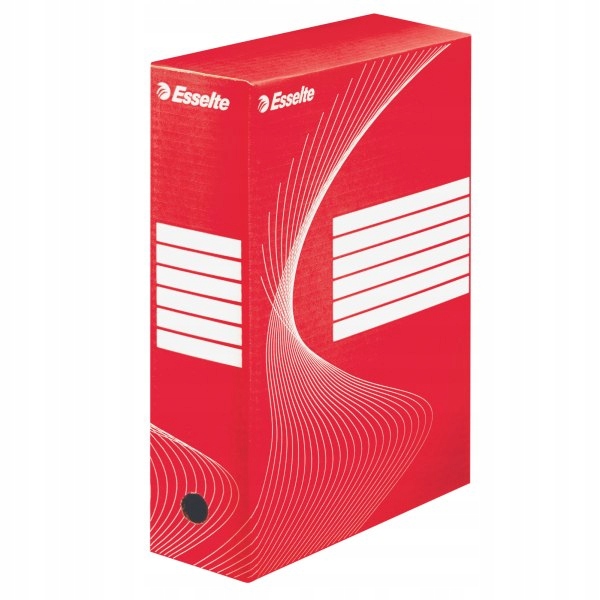 Pudełka archiwizacyjne ESSELTE BOXY 100mm czerwone