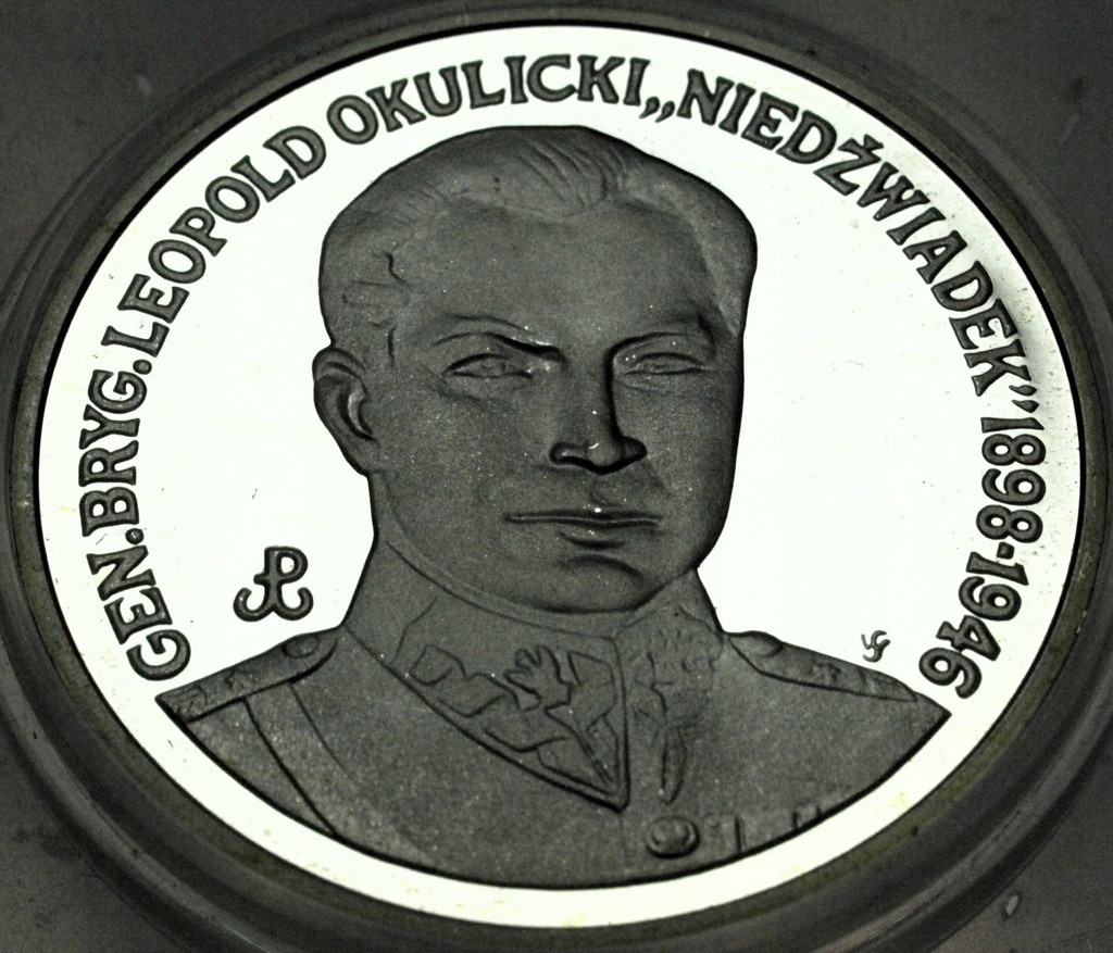 200000 złotych 1991 Leopold Okulicki Niedźwiadek SREBRO