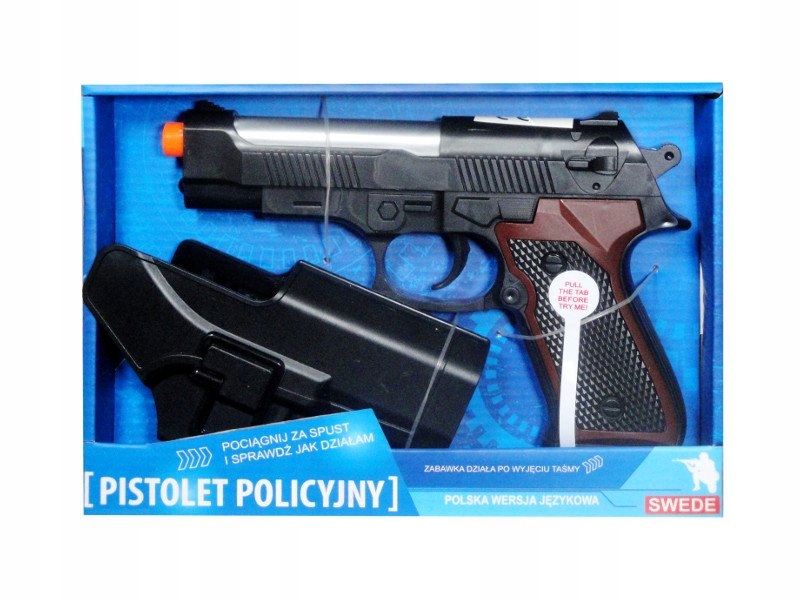 Pistolet policyjny z polskim modułem głosowym