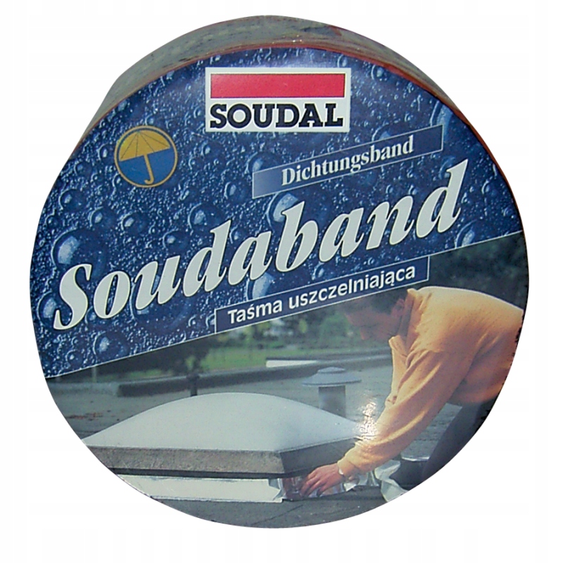 Soudal Taśma bitumiczna 22.5 cm / 10 m - terracotta