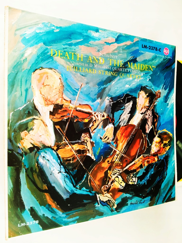 Schubert = Śmierć i dziewczyna LP JUILLIARD STRING