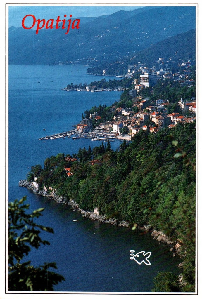 Pocztówka / Chorwacja / Opatija