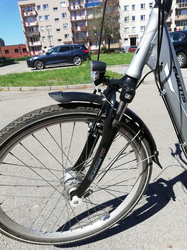 Rower damski aluminiowy niemiecki Curtis 7biegów 9557056342 oficjalne archiwum Allegro