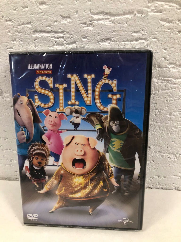 DVD - SING --PL--FOLIA !!!!!!!!!