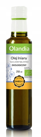 Ekologiczny olej lniany 250ml Olandia ZŁOTO POLSKI