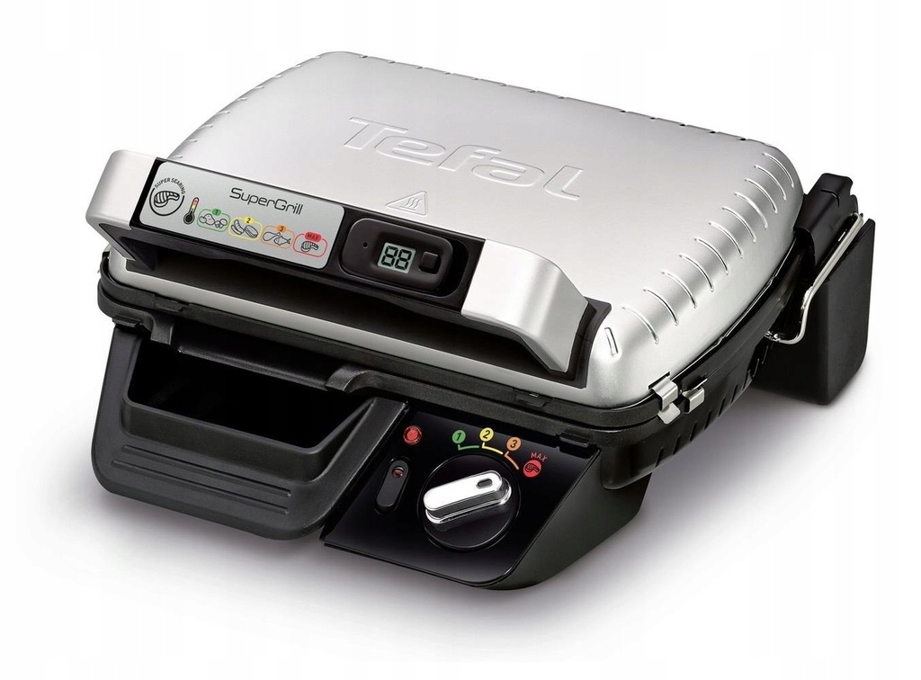 Grill Tefal GC451B12 (Tradycyjny z rusztem; 2000W;