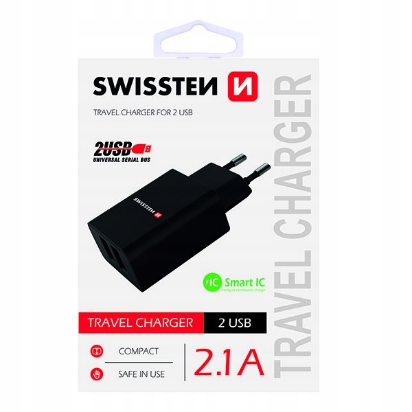 SWISSTEN, Zasilacz / sieciowy adapter, 100-240V, 5
