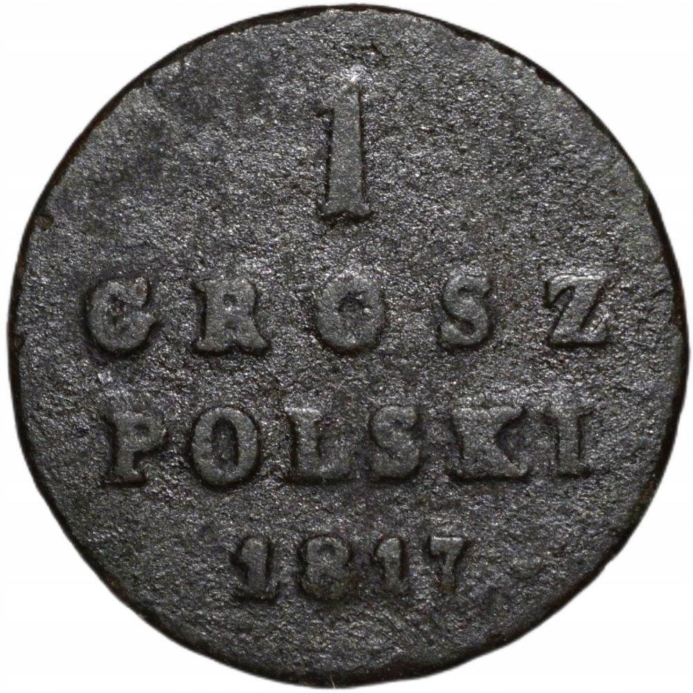 1 grosz polski 1817