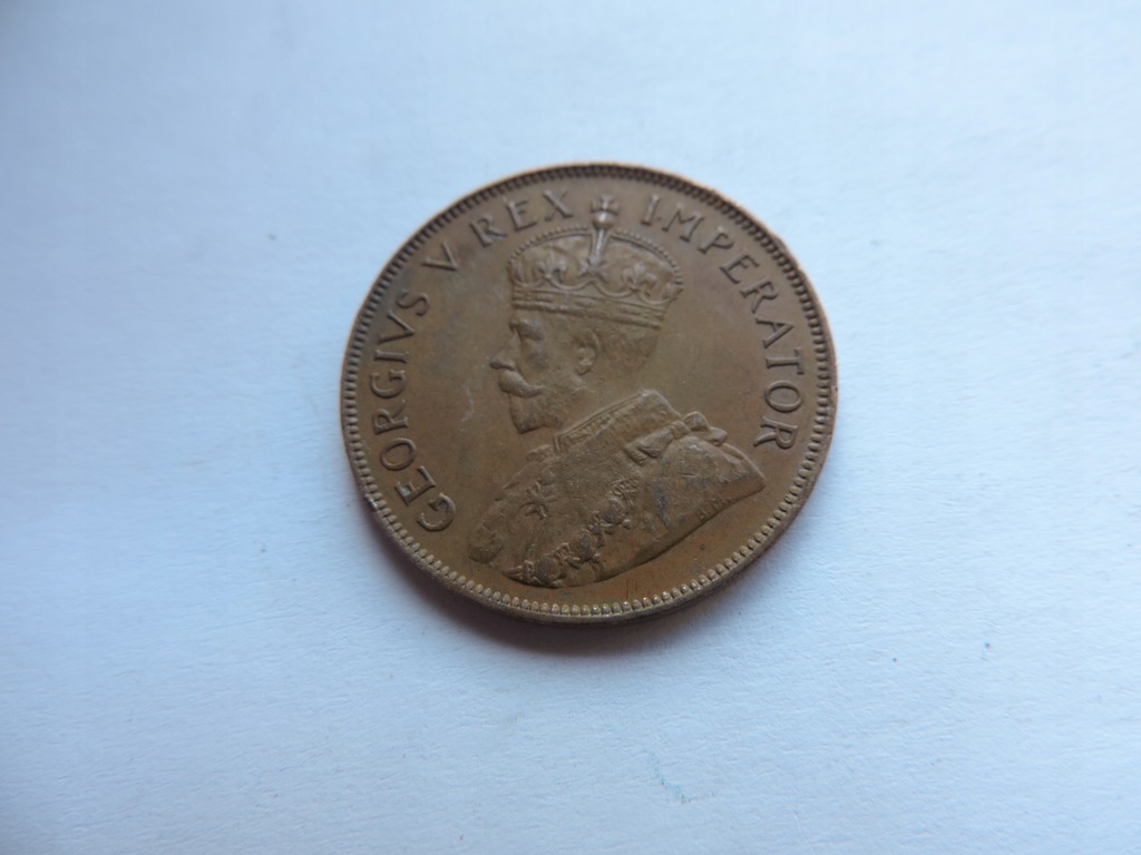 SOUTH AFRICA 1 PENNY 1935