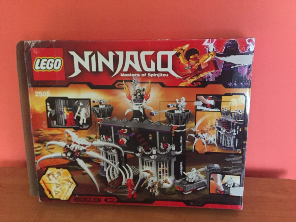 LEGO Ninjago 2505 Forteca Garmadona tylko pudełko 7846312292