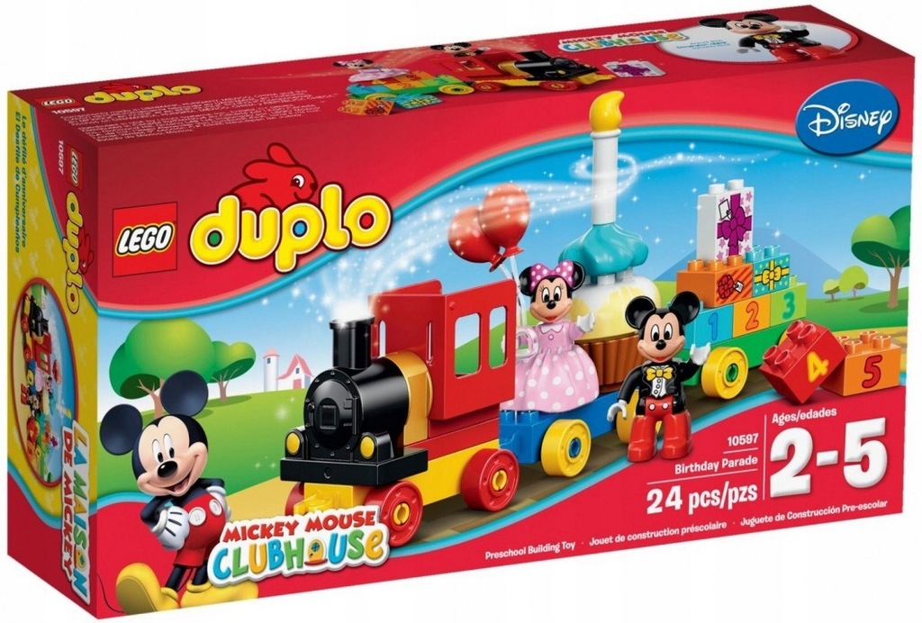 DUPLO Disney TM Parada urodzinowa myszki Miki i Mi