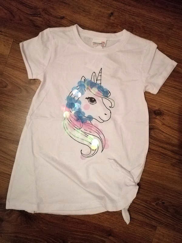 T-shirt Coccodrillo r.122 unicorn