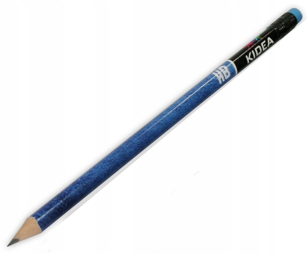 Ołówek trójkątny gruby z gumką HB JUMBO KIDEA