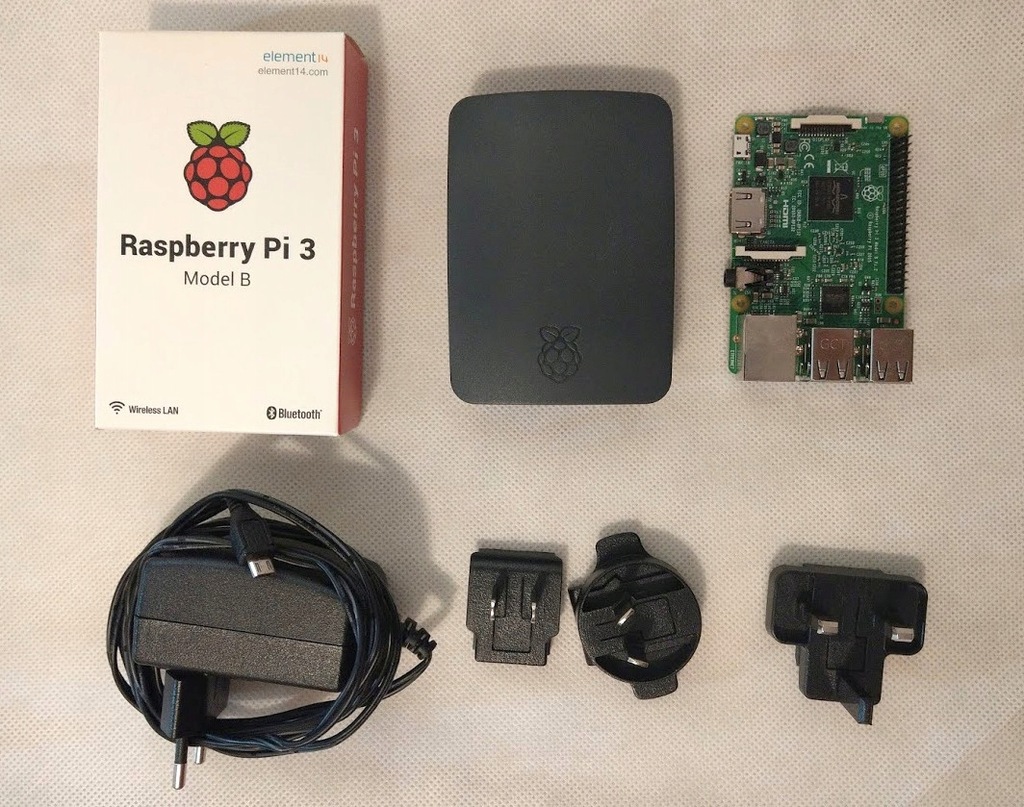 Oficjalny zestaw Raspberry Pi 3 (WA-RBBUNDLE-BK)