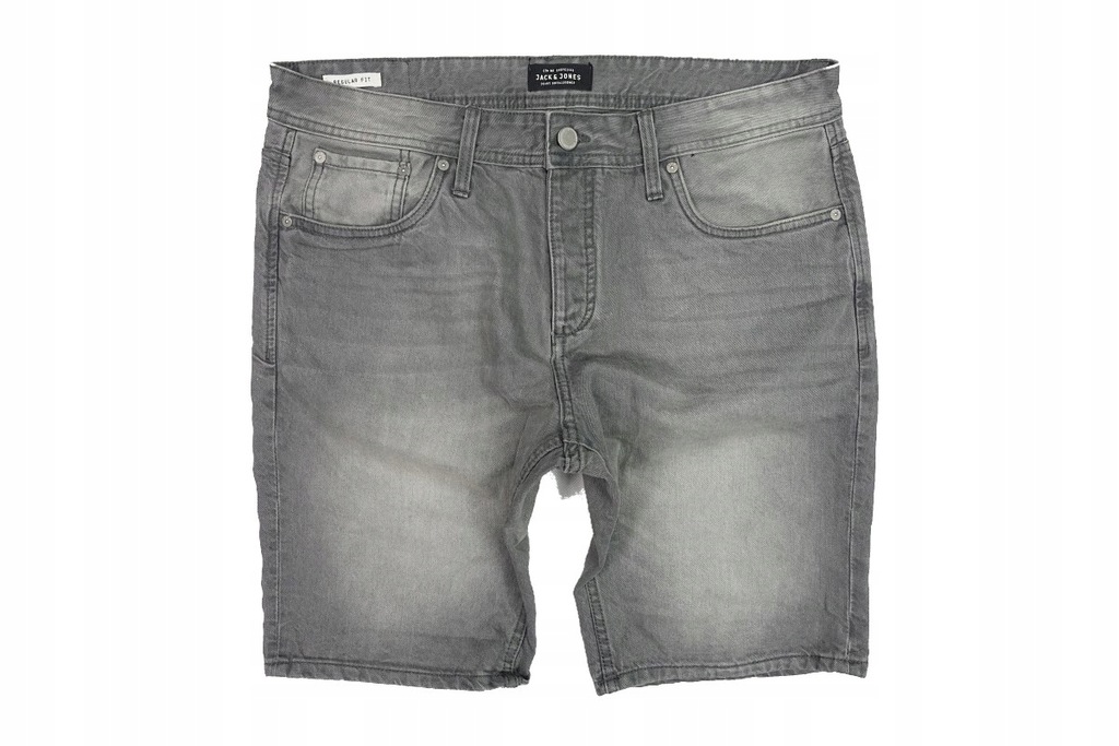 JACK JONES krótkie spodenki jeansowe slim męskie L