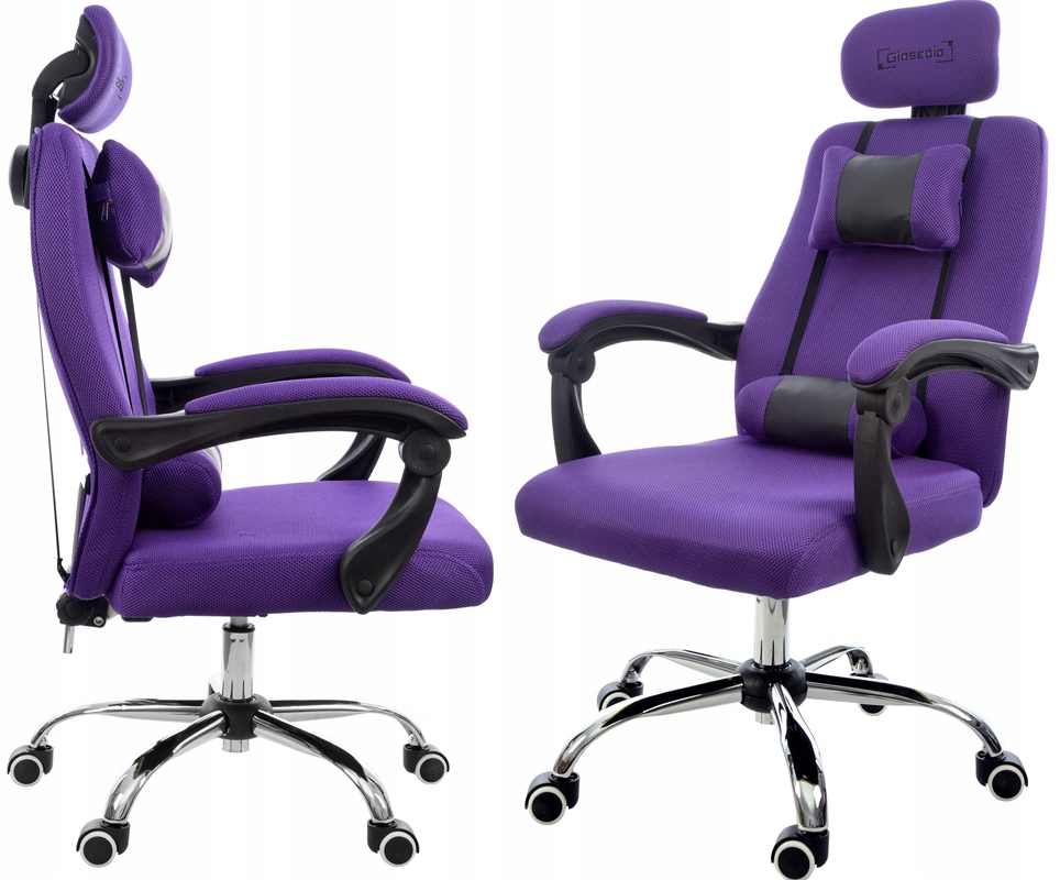 Купить Современное фиолетовое офисное кресло GIOSEDIO GPX010: отзывы ...