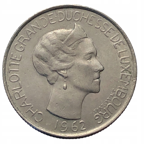17227. Luksemburg - 5 franków -1962r.