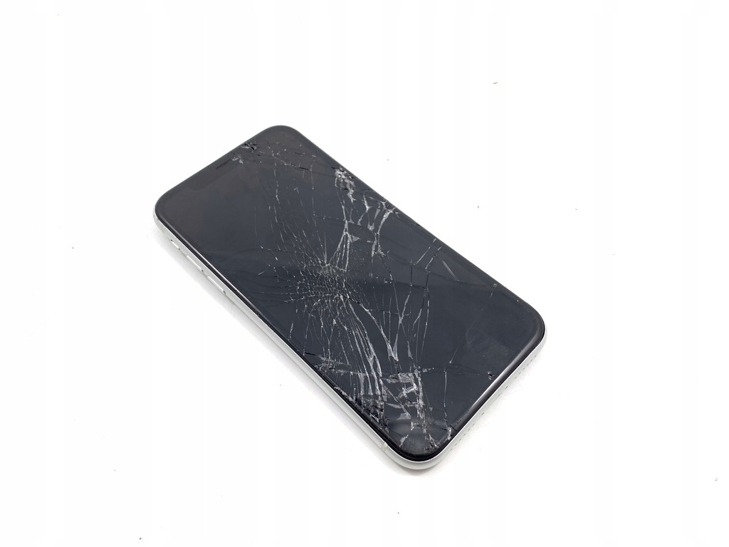 Smartfon Apple iPhone Xr 3/64 GB biały uszkodzony
