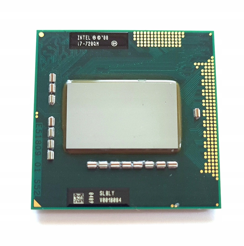 CPU Intel Core i7-720QM SLBLY 1.6-2.8 GHz USZK.