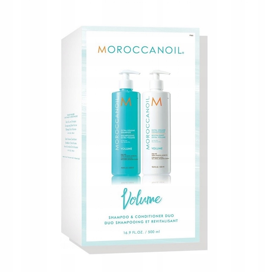 Moroccanoil Duo Pack Objętość zestaw szampon 500ml