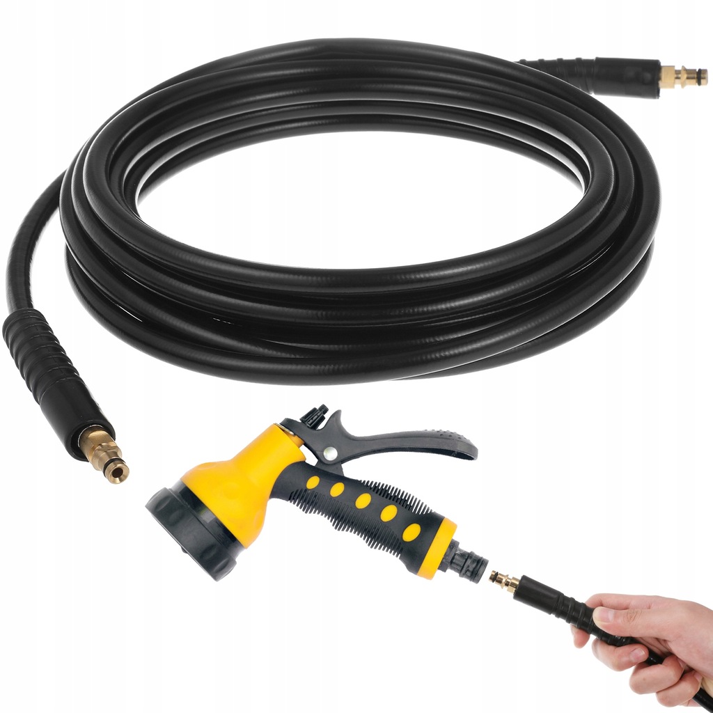 High-Pressure Washer 6m Extension Hose Pipe