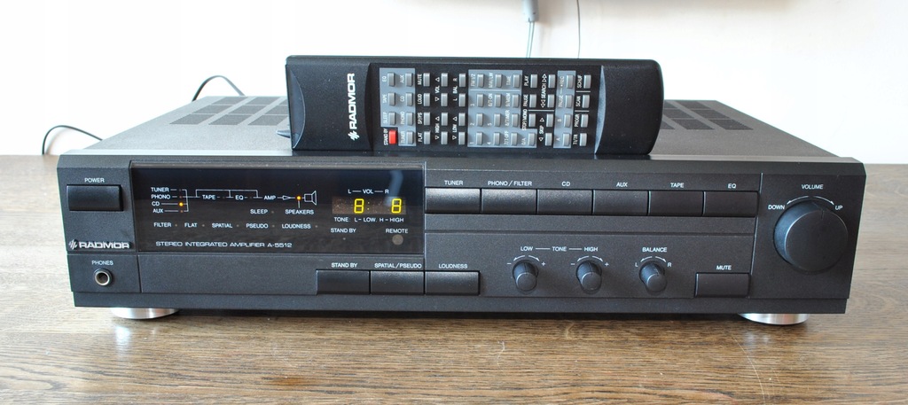 RADMOR A-5512 WZMACNIACZ STEREO, DIORA UNITRA.