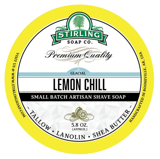 Stirling Glacial Lemon Chill mydło 170ml