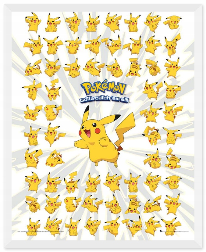 Pokémon Mewtwo - plakát 40x50 cm za 142 Kč - Allegro