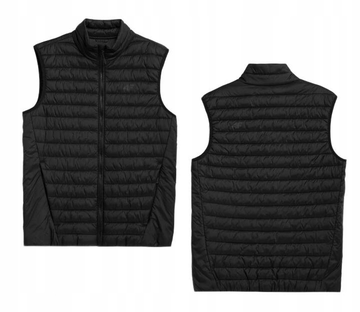 BEZRĘKAWNIK męski kamizelka 4F Z21 KUMP001 black L