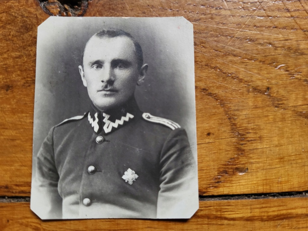 Żandarmeria Kapitan Mirakowski Odznaka Żandarmerii Polowej 13 Pułk Ułanów