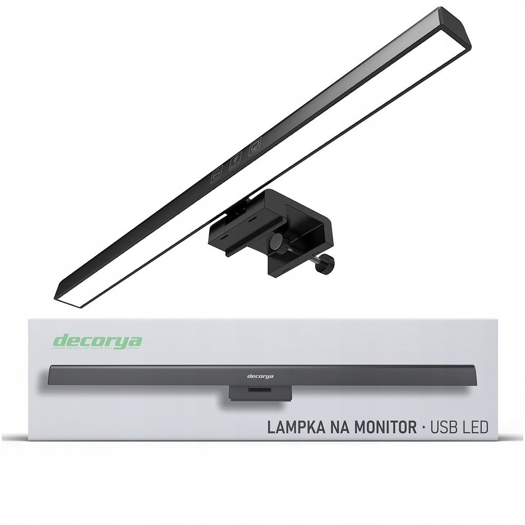 LAMPKA LED DO MONITORA PC LAPTOP REGULOWANA USB