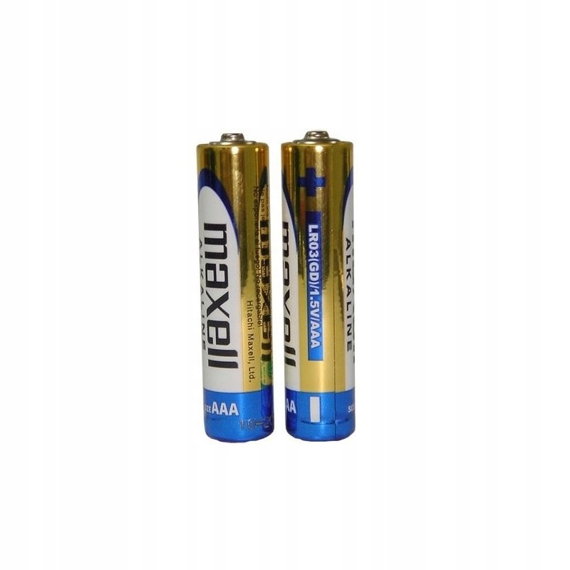 Bateria alkaliczna Maxell 1,5V AAA LR03 2sztuki