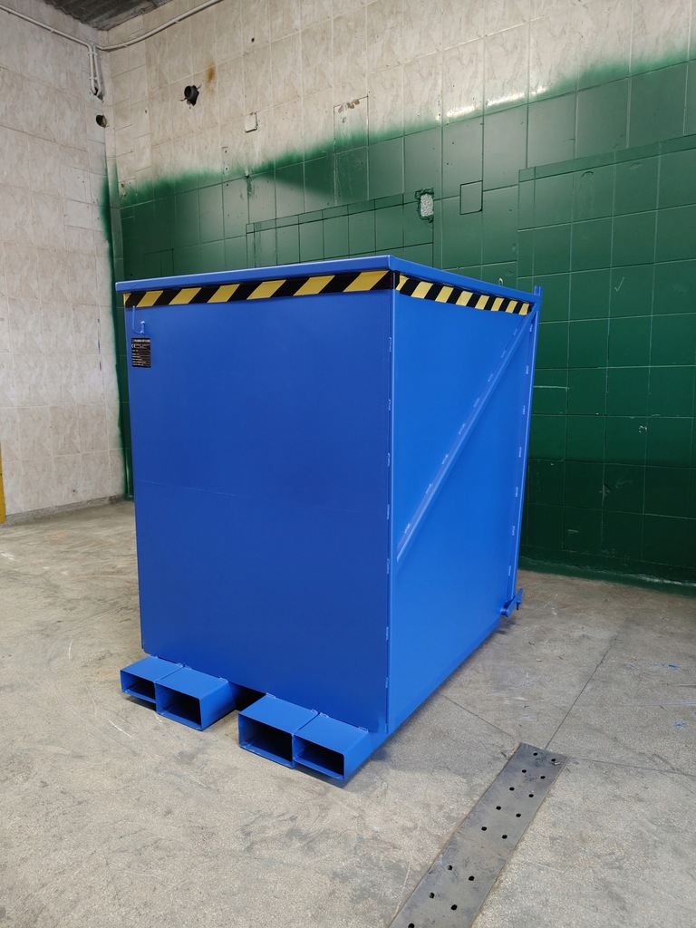 Jedyny taki kontener na rynku EFB 1300 L na odpady z produkcji