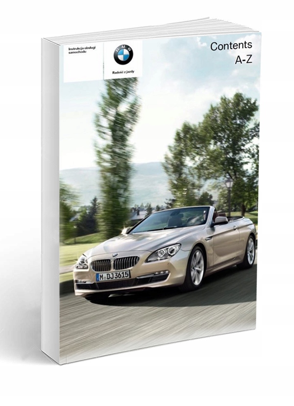 BMW 6 Cabrio F12 2010-2014 Instrukcja Obsługi