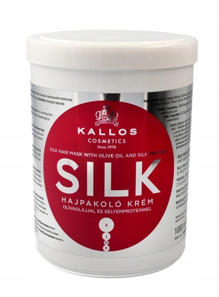 Kallos - maska do włosów z jedwabiem Silk (1000 ml