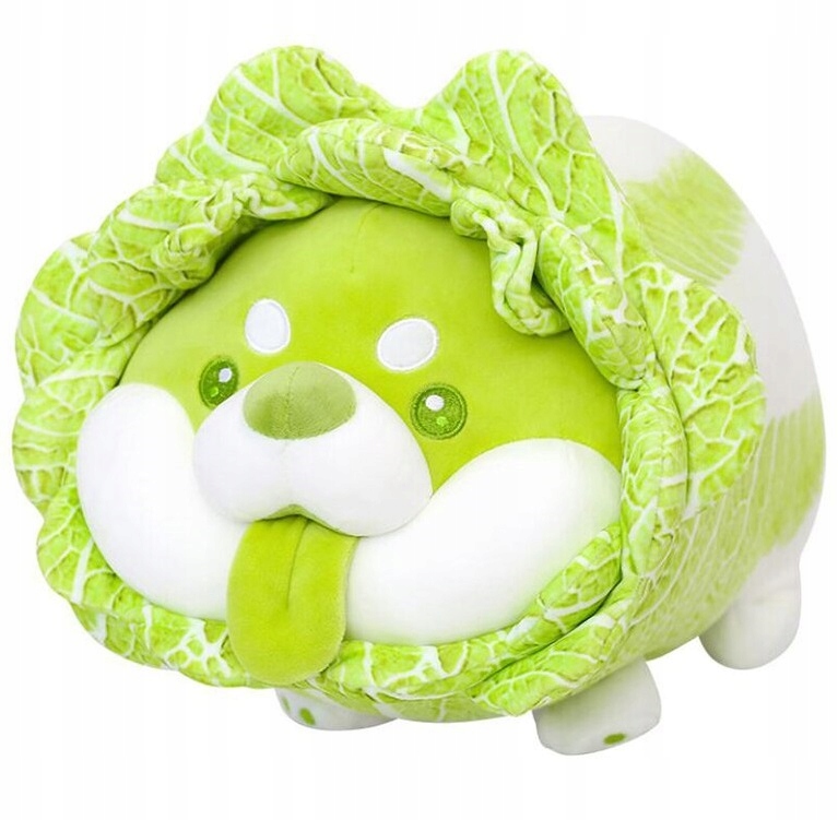 PIES SHIBA INU KAPUSTA MASKOTKA PRZYTULANKA 30 CM