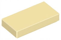 20 szt LEGO 3069b Tan piaskowy Tile 1 x 2 NOWY