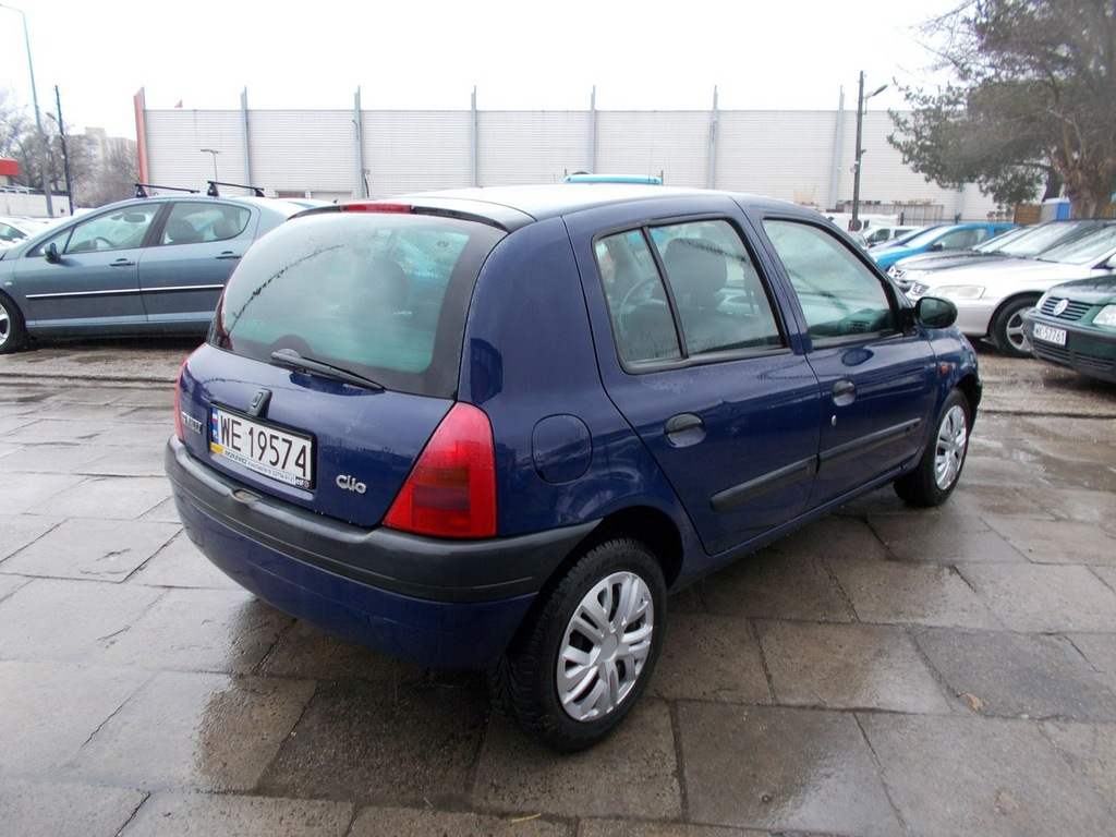 Renault Clio 1.2 Benzyna, 2000 rok KOMIS TYSIAK 9014193233