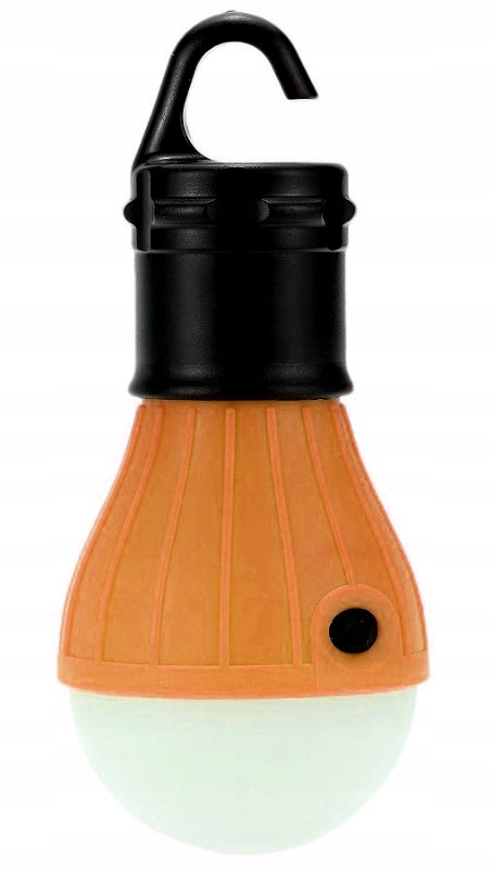 LAMPKA LAMPA LED NA BATERIE TURYSTYCZNA KEMPINGOWA DO NAMIOTU ŻÓŁTA