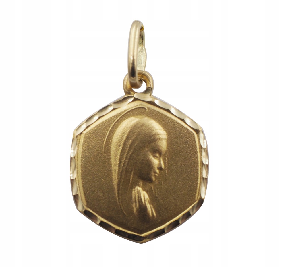 Złoty medalik Matka Boska Fatimska pr. 585
