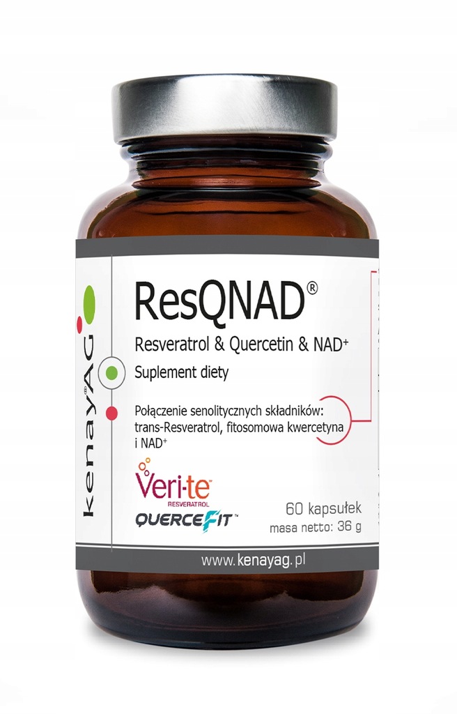 ResQNAD Resveratrol&Quercetin&NAD+ 60 kaps
