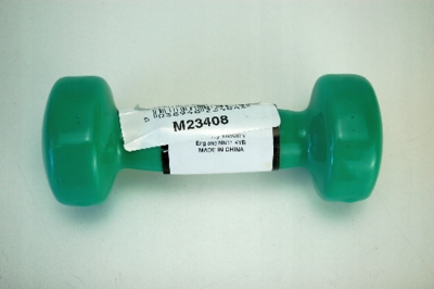 YORK FITNESS M23408 HANTELKA 1,5 KG ZIELONA 2 SZT