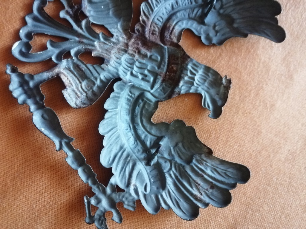 Orzeł na Pickelhaube 100 % oryginalny - 10058766699 - oficjalne archiwum Allegro