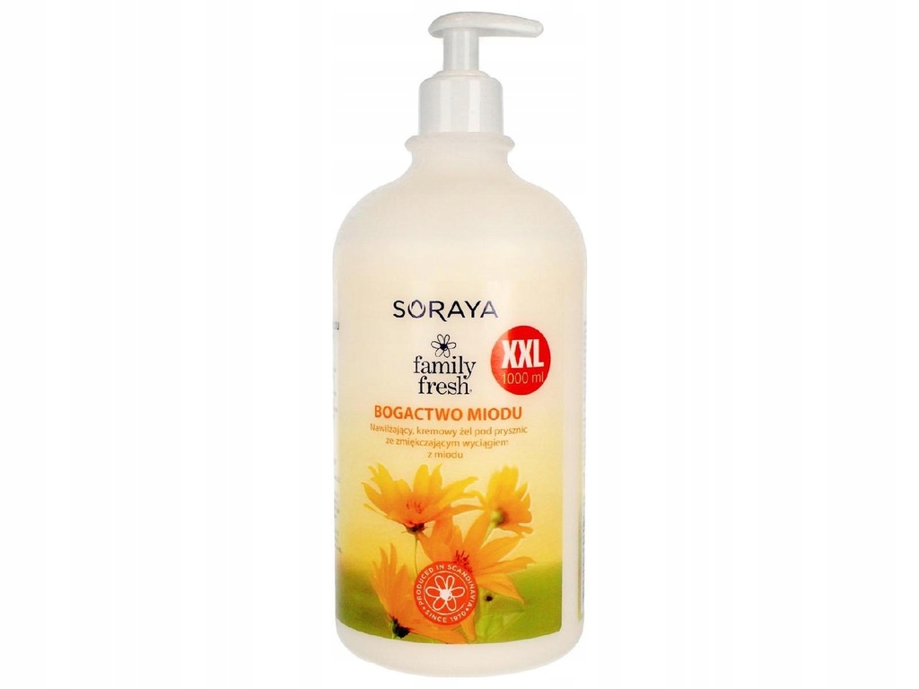 SORAYA Żele pod prysznic Family Fresh 1000ml