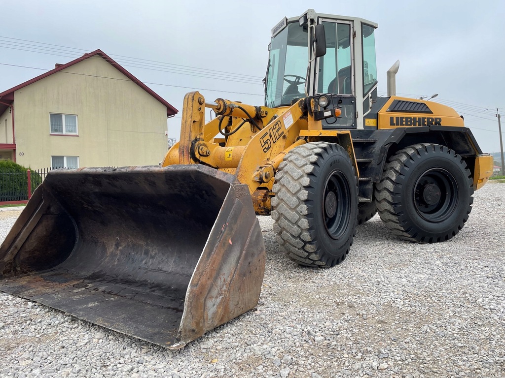 Ładowarka Liebherr L 512 stan bdb TRANSPORT GRATIS