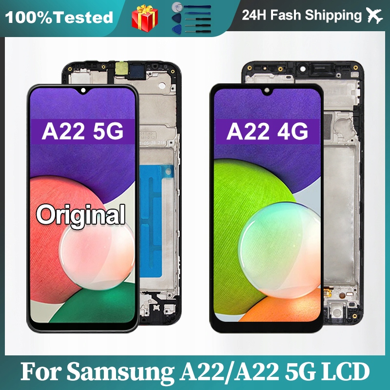 Original For Samsung Galaxy A22 5G Display