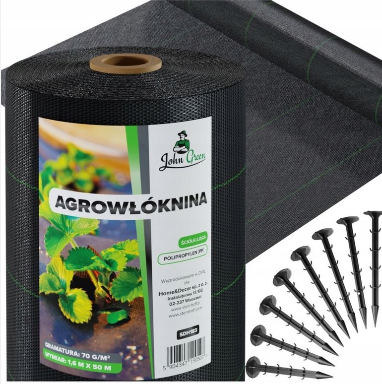 Mocna Agrotkanina Agrowłóknina 1,6 x 100m + Gratis